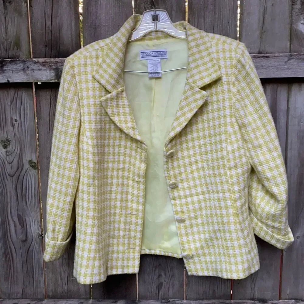 Jessica Howard Tweed Skirt suit sz. 14